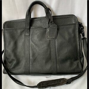 Briefcase Genuine Leather Briefcase, Computer Bag Vintage